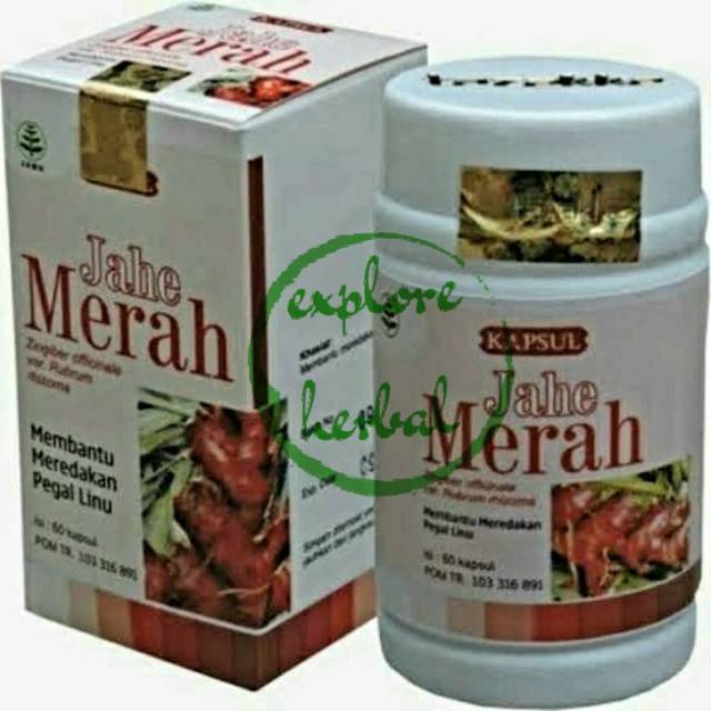 

KAPSUL JAHE MERAH / KAPSUL TAZAKKA / KAPSUL JAHE MERAH TAZAKKA