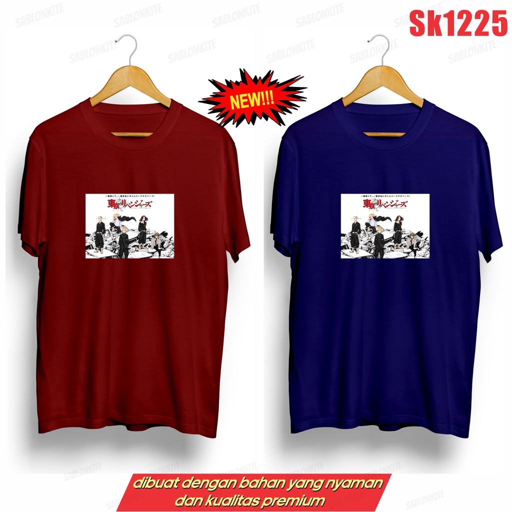 MURAH!!! KAOS FOTO TOKYO REVENGERS SK1225 UNISEX ADA KAOS ANAK