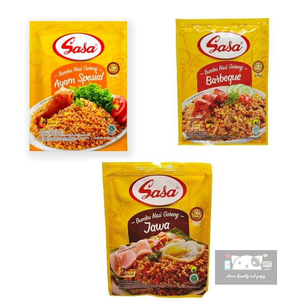 

Sasa Bumbu Nasi Goreng 20g per pcs / ECER