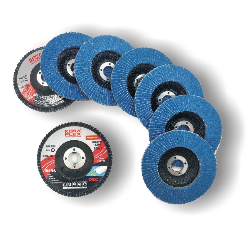 Amplas Susun 4 inch Konaflex Premium Flap Disc
