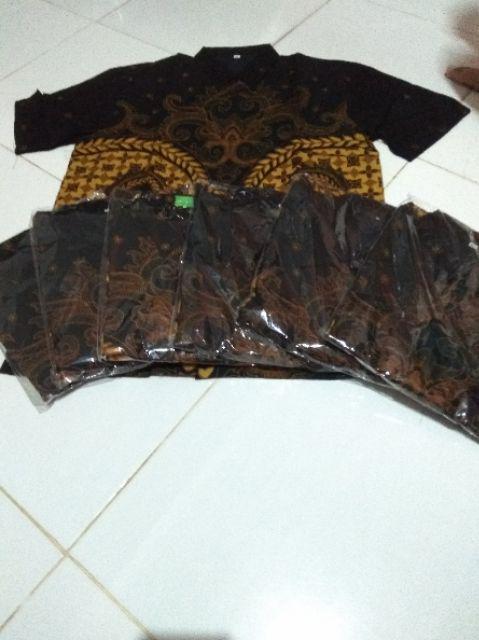 Gurdo Tumurun Kemeja Batik Pendek Fashion Pria Seragam Batik Solo