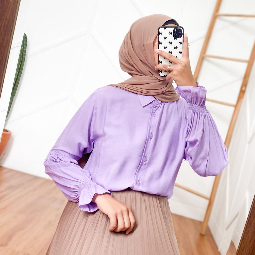 DISKON CIKA BLOUSE - atasan cantik / atasan kekinian / atasana wanita masa kini / atasan hits / blouse