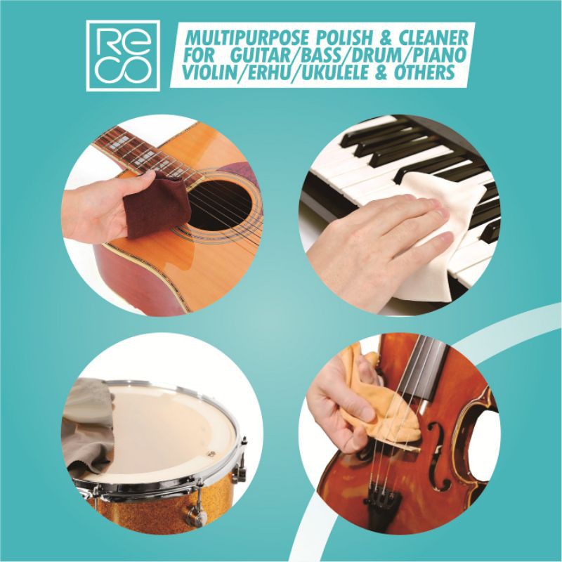 Multipurpose Instrument cleaner &amp; polish - pembersih alat musik no bks