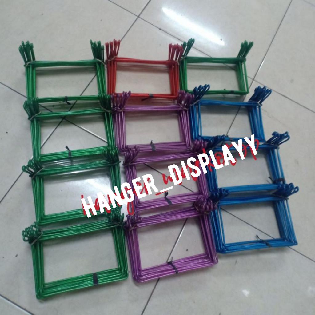 Cantolan Ram/RAGAN/Hanger Sepatu Sandal ( 12 Pcs ) /Hook Cantolan Sepatu / Tatakan Sepatu/ Ram Display Sepatu