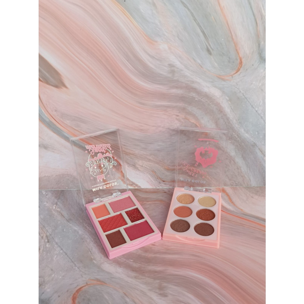 Eyeshadow Pallete Mila Color / Peach Blossom / Yummy / Sweet Ice Cream / Sweet