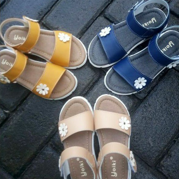 Sandal Let Anak 23-35 Anti Slip Karet Lucu (Lolita 02)