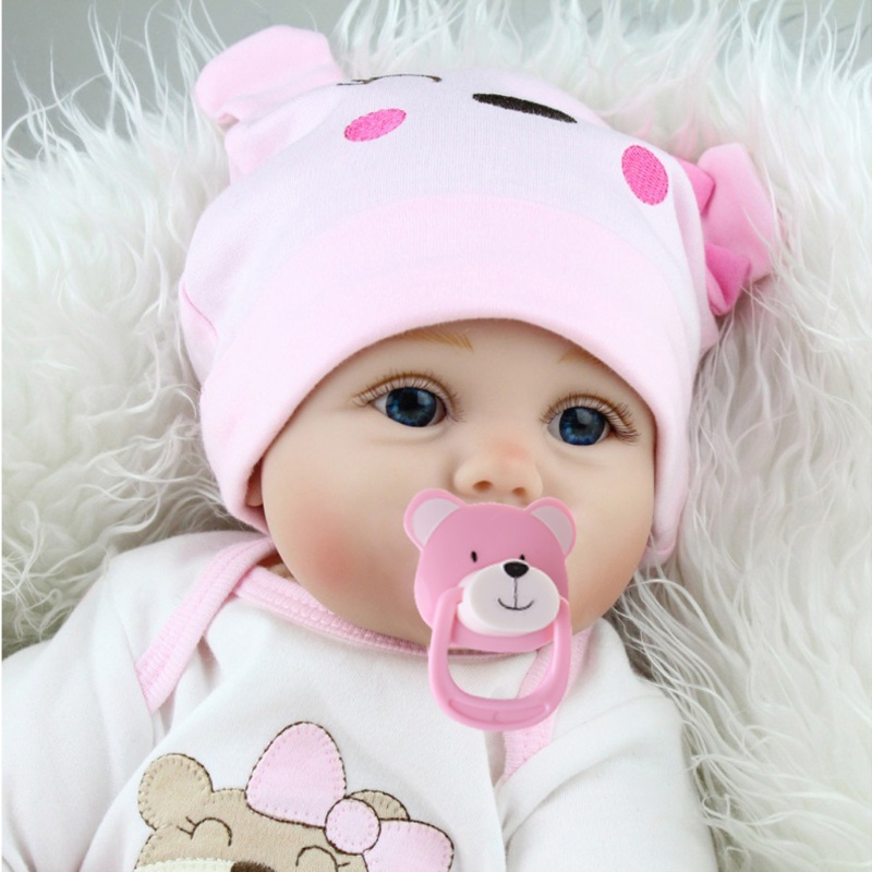 Mary Reborn Newborn Baby Realike Untuk Boneka Handmade Lifelike Silikon