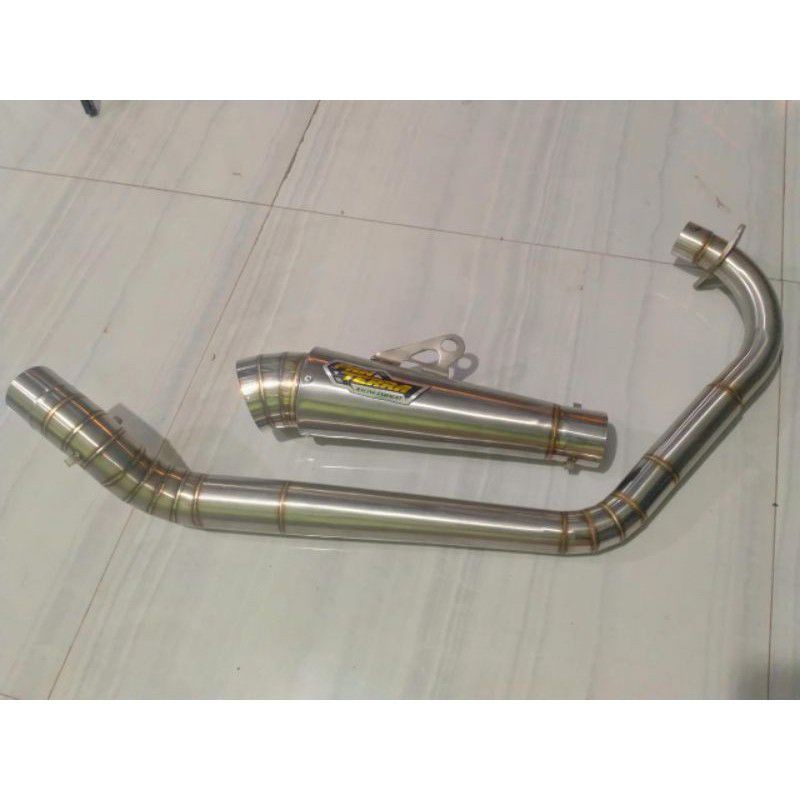 knalpot racing pantera gl cb Vixion Fu Sonic Scorpio Tiger dll