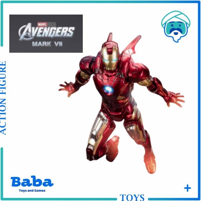 Mainan Figure Marvel Avengers Zd Toys Iron Man Mark 7 / Ironman Mk Vii