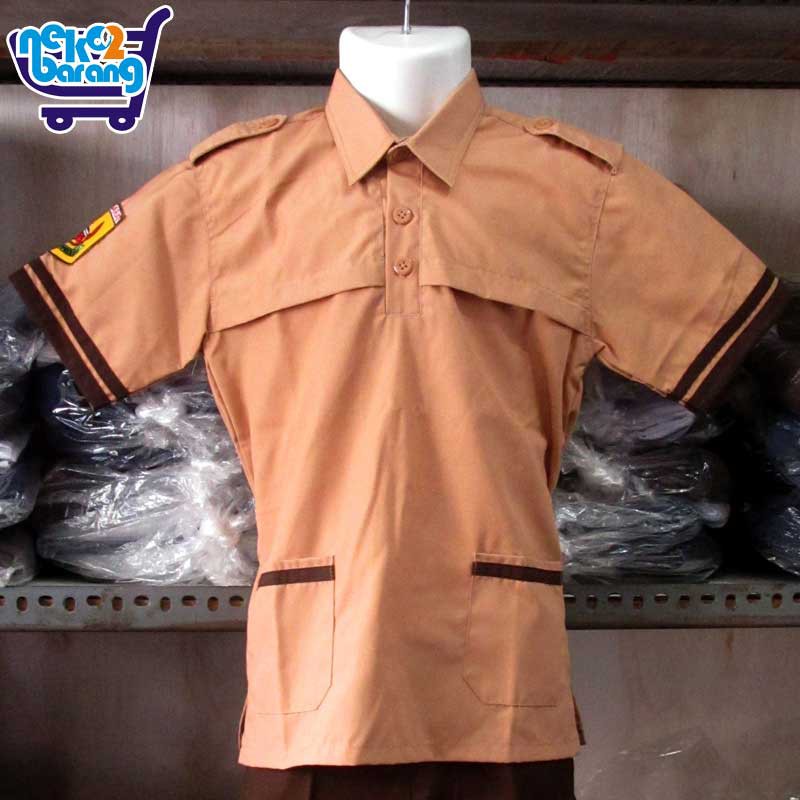 Baju Pendek Seragam Pramuka Siaga Seragam Sd Seragam Sekolah Shopee Indonesia