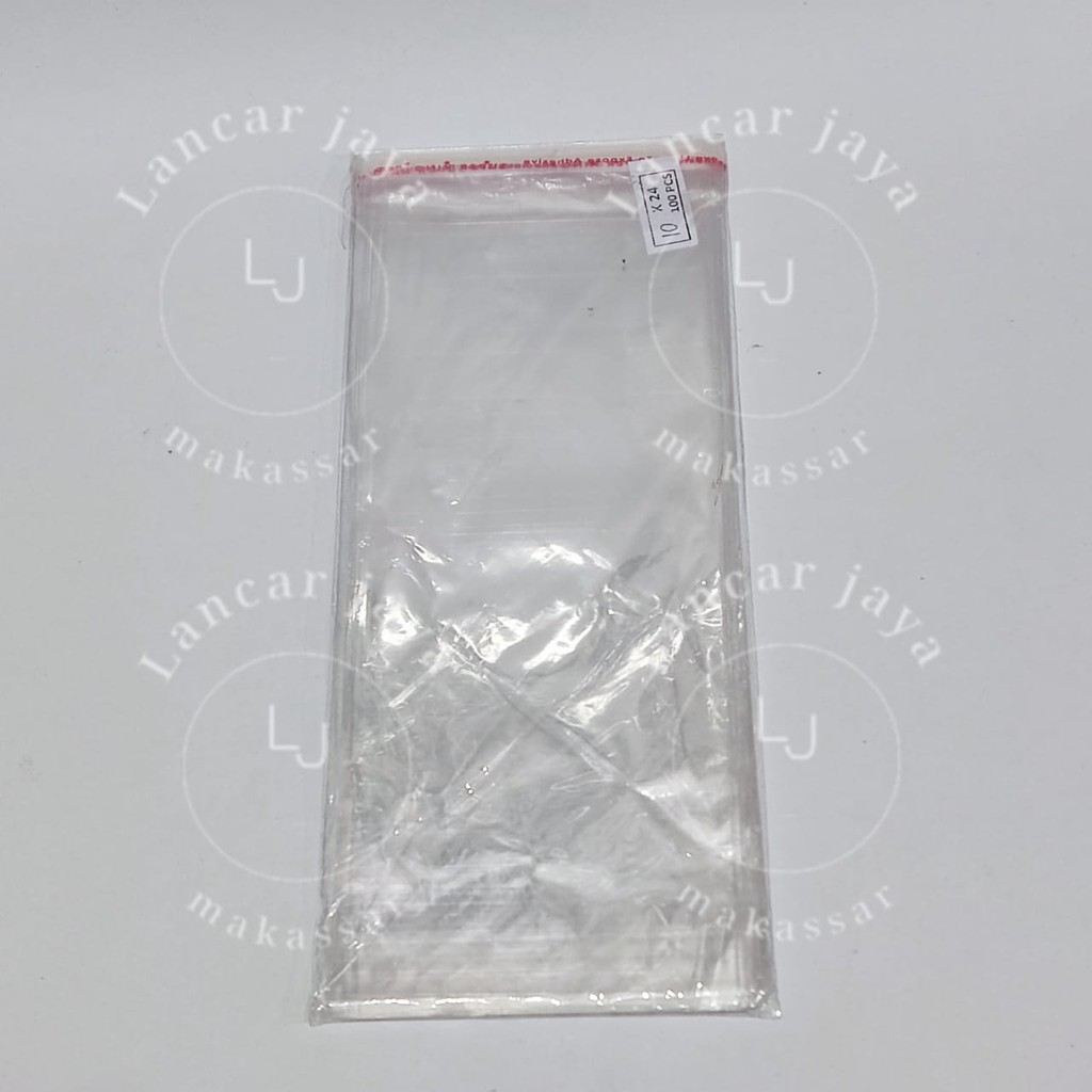 Plastik Undangan, souvenir, opp seal 10x24