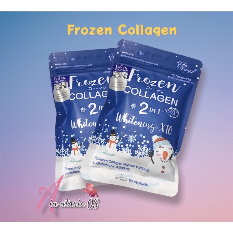 Frozen Collagen Original/ Suplemen Pemutih Badan FDA Thailand