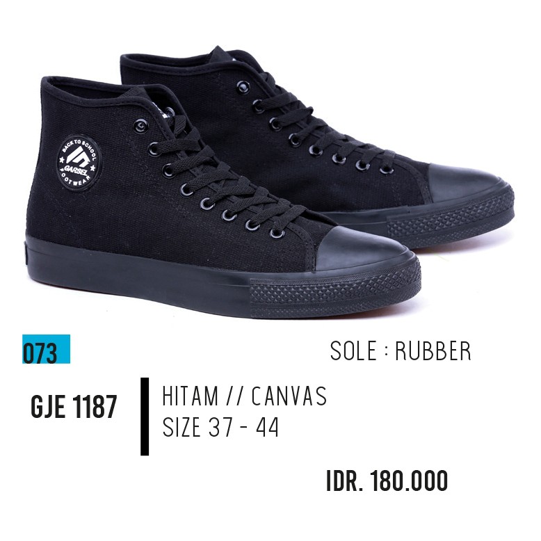 Sepatu Pria Hitam Polos Untuk Sekolah Sepatu Cowok Keren Original