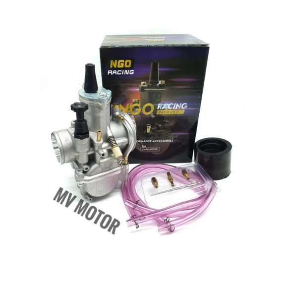 Karburator Karbu Pwk Ngo 24 26 28 30 32 34 Black Series Free PJMJ Jarum Skep Karet Intek-3