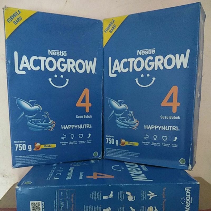 LACTOGROW 4 VANILA /MADU 750gr ‼️CUCI GUDANG‼️