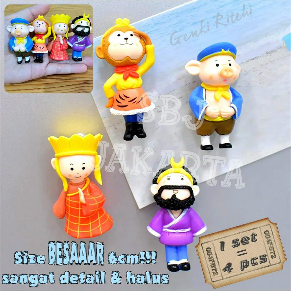 PAKET PER SET Magnet kulkas / Souvenir magnet Mario bros Astronot Bear Duck Sanrio Sun gokong Kaktus Demon slayer