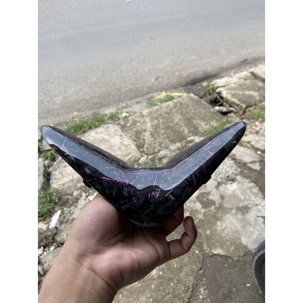 COVER STANG NMAX OLD CARBON FORGED