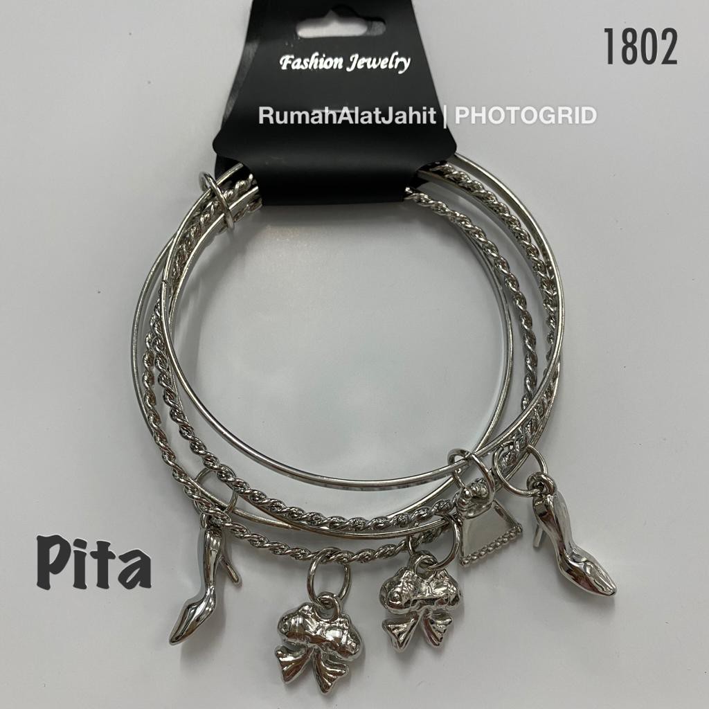 Aksesories Fashion Gelang Wanita Model 1802 COL - 2 Model