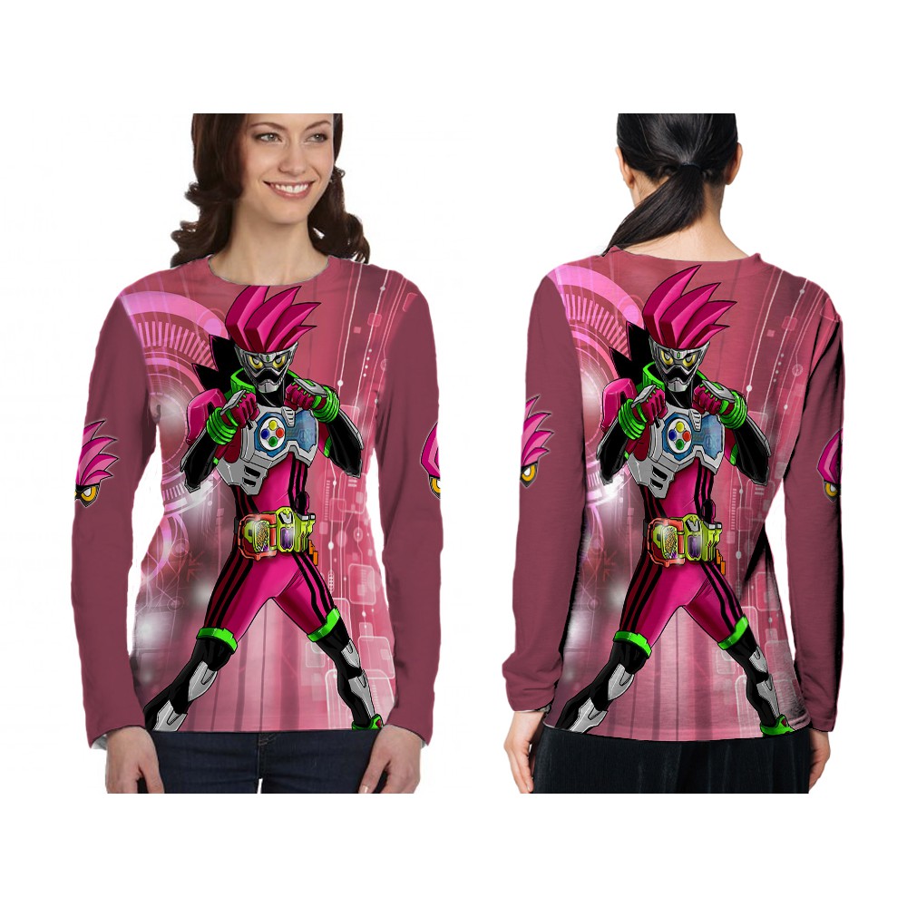 [Riashop] Kaos KAMEN RIDER Panjang | Longsleeve Shirt Wanita KAMEN RIDER | KAMEN RIDER - FS