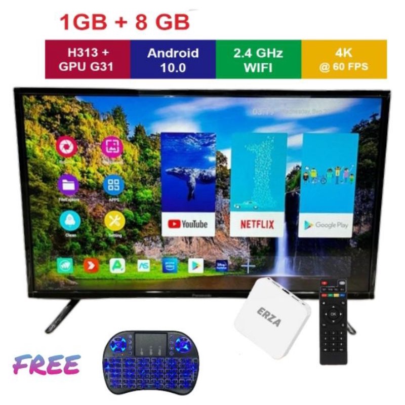 panasonic led tv 32 inch th 32h400g android box mirroring free bracket