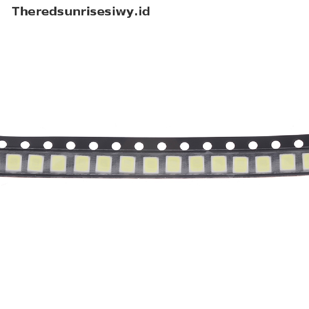 Theredsunrisesiwy.Id 100pcs Lampu Led 3030 Smd 1w 3v / 6v / 9v Warna Cold White Untuk Dioda Tv Led