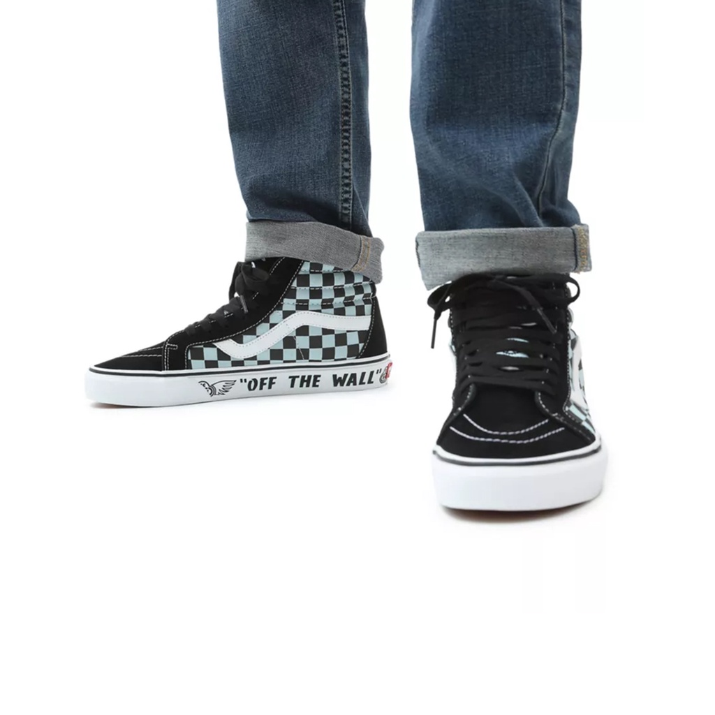 SEPATU VANS OFF THE WALL | SK8 HI REISSUE SE BIKES  BIG RIPPER / BLK / PLUME / REFLECTIVE