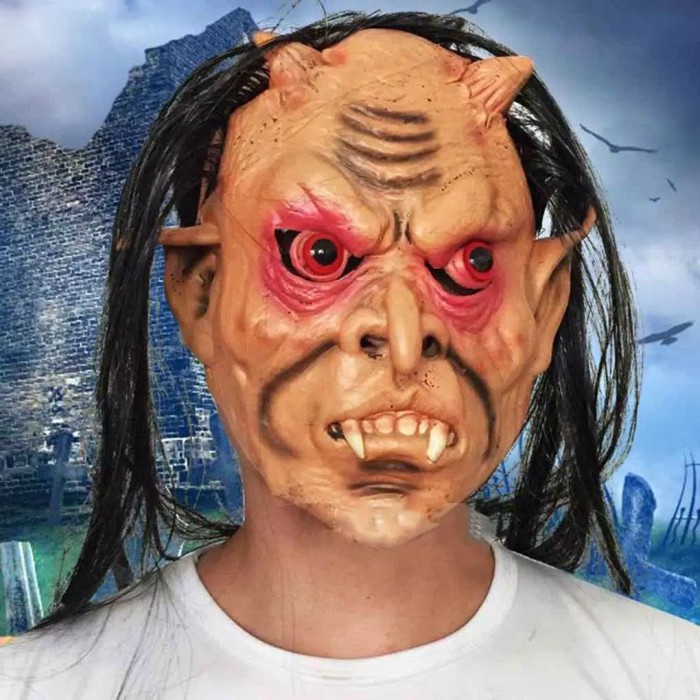 PROMO TOPENG SERAM LATEX- HALLOWEEN MASK- TOPENG SIHIR LATEX- COSPLAY