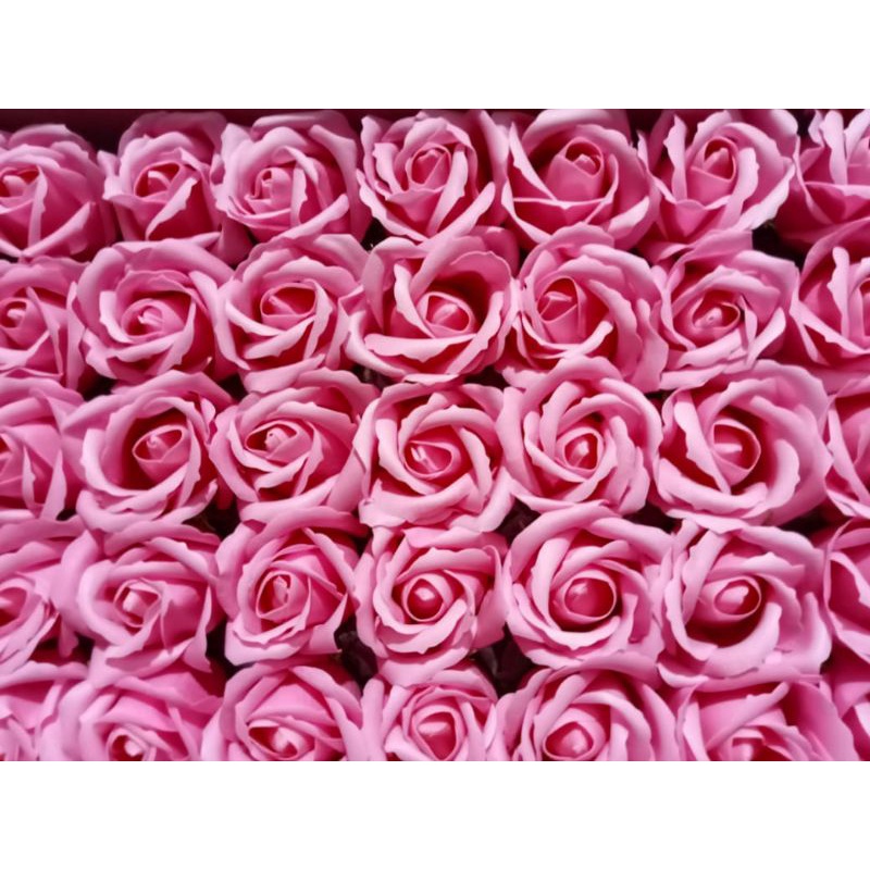 Bunga mawar sabun / rose flower soap per pcs