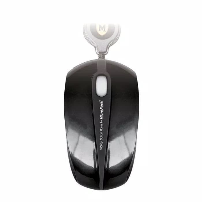 Micropack MP-296R (Retractable) - Black / Red