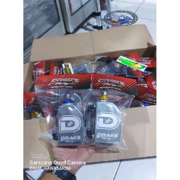 tabung air radiator aluminium tampungan air radiator drag copy aitech ninja vixion