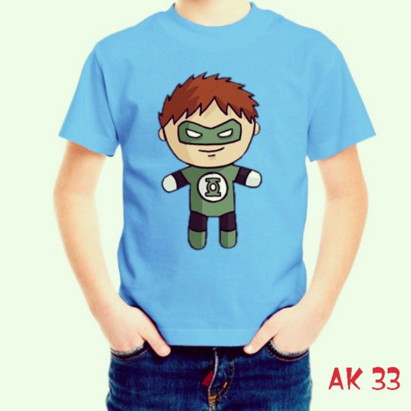 KAOS ANAK SUPERHERO KODE 33