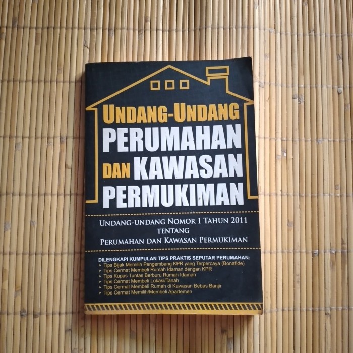 

Original Undang-undang perumahan dan kawasan pemukiman