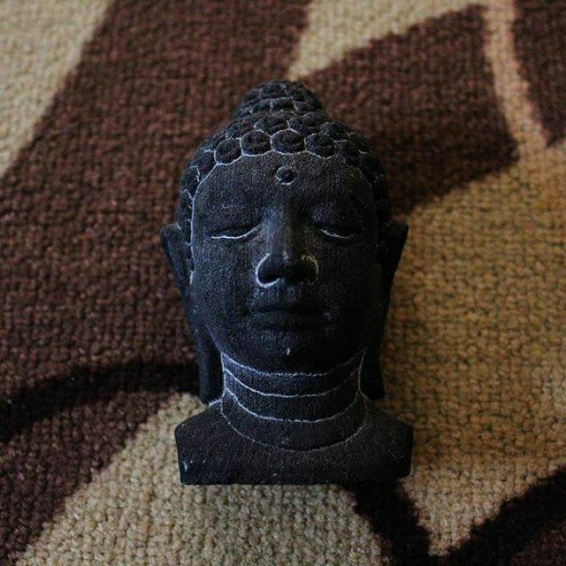 Miniatur Patung Kepala Buddha