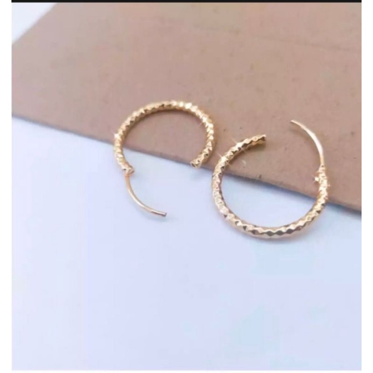 ANTING MEWAH ANTING GIFSI GOLD TITANIUM ASLI