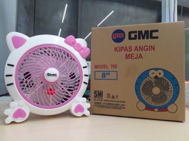 Kipas Angin Meja GMC 705 8inchi Kipas Angin Motif