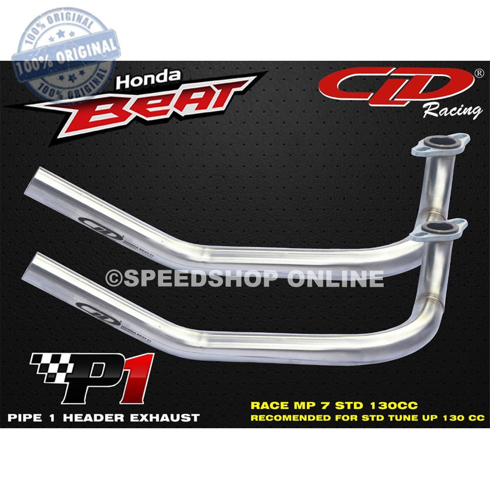PIPA HEADER LEHERAN KNALPOT BEAT SCOOPY NEW 2018 BEAT ESP POP VARIO 110 FI GENIO BEAT  2020 2021 202