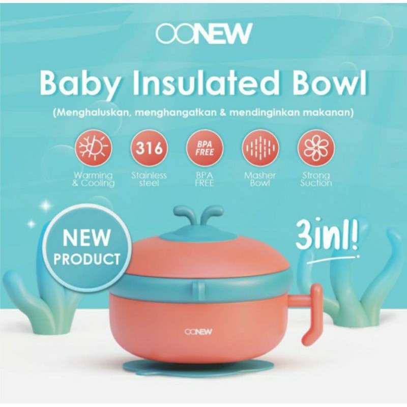 Oonew Baby Insulation Bowl TB-2030