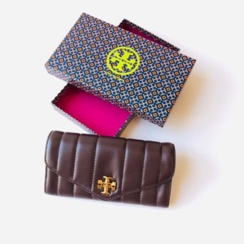 Tory Burch Kira Heirloom Quilted Envelope Wallet