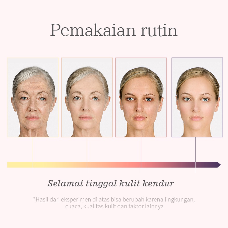 LAIKOU Jepang Sakura Krim Pemutih Wajah Esensial Bunga Sakura Perawatan Kulit Pelembab 25g