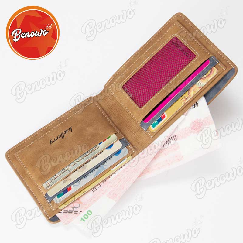 Dompet Pria Import Model Lipat kulit Sintetis Elegan Keren - DP07-2