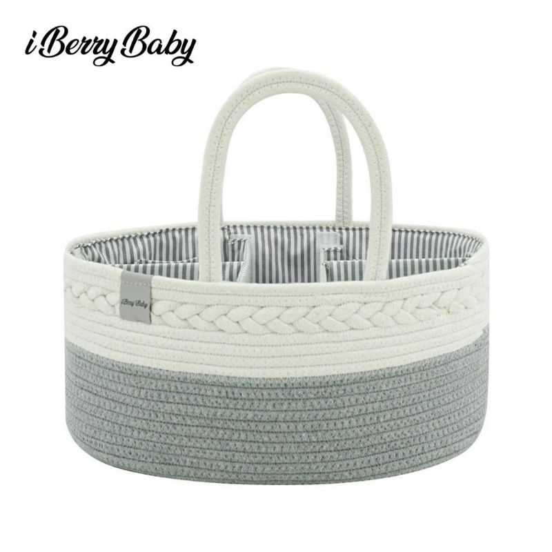 iBerry My Size Caddy Bag / Diaper Bag / Tas Perlengkapan Bayi With Removable Flap