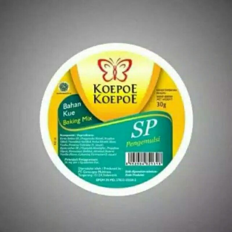 

SP koepoe koepoe /pelembut/emusifier