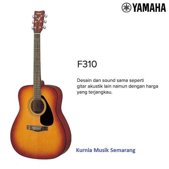 Yamaha F310 - F 310 TBS Gitar Akustik Folks String Original