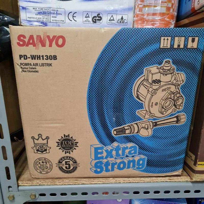 sanyo pdwh 130b / pompa air sanyo jetpump 125 watt / pompa jetpump sanyo 125 watt