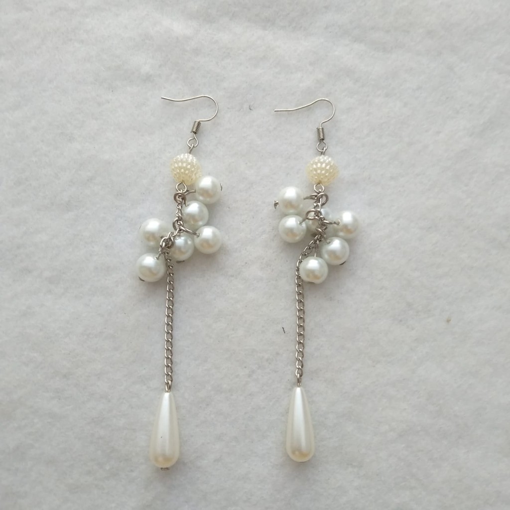 TERBARU!!NEW ARRIVAL!! Anting Mutiara/Anting Cantik/Anting juntai/ Anting Mewah/ Bross Anting lucu