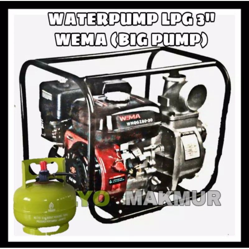 POMPA AIR ALKON LPG 3" WEMA BIG PUMP