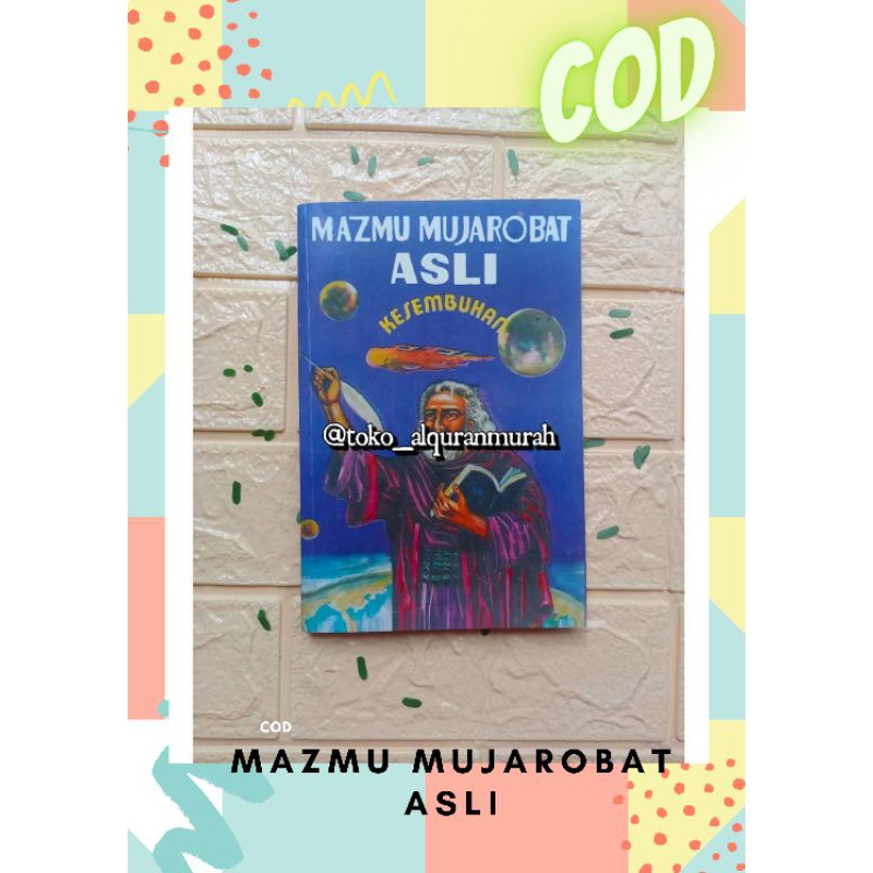 Mazmu Mujarobat Asli Buku Kesembuhan