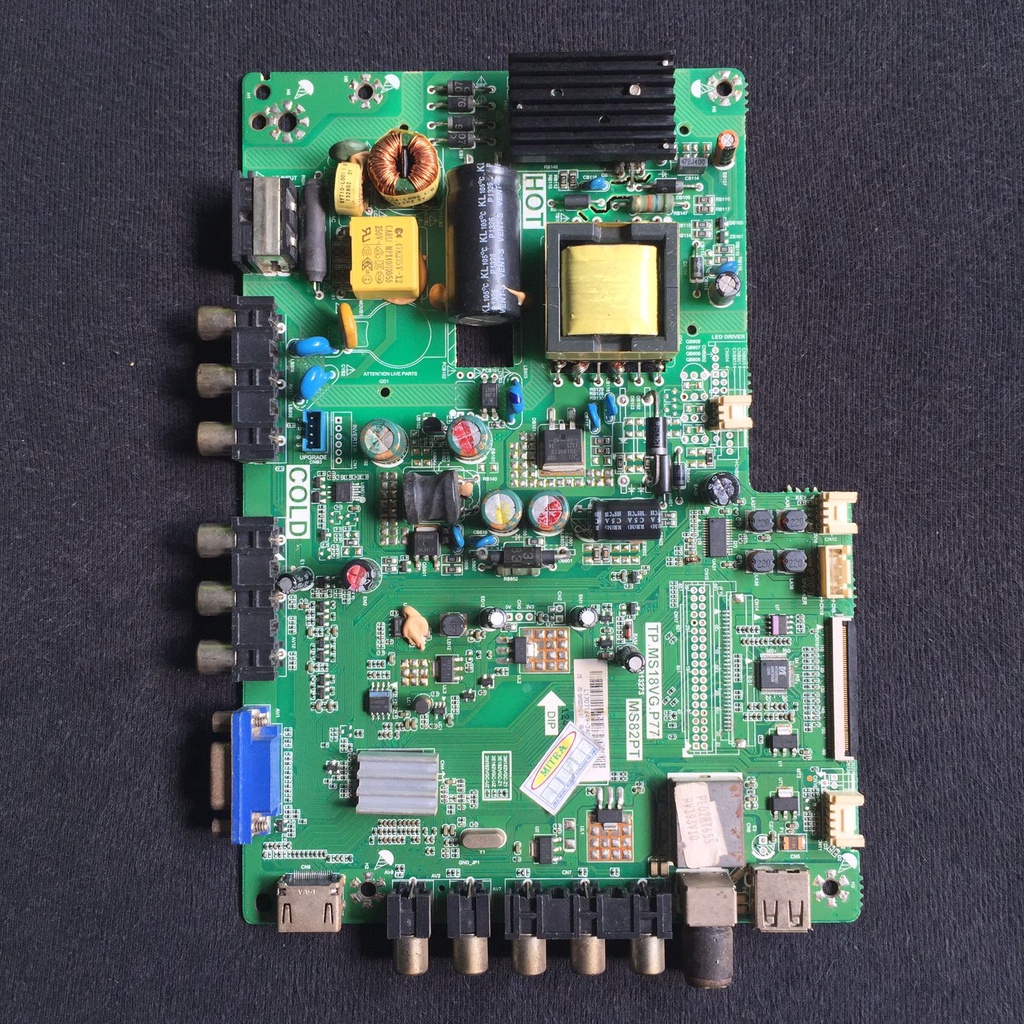 MB - MAINBOARD - MESIN TV POLYTRON PLD 28T655 - 28 T 655 - 28 T - 28T - 28