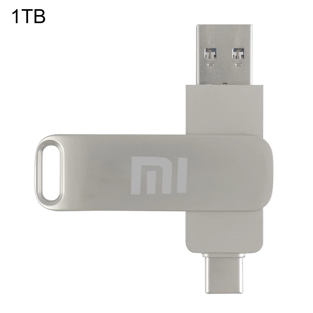 (Huluboy) Flashdisk USB 3.1 Gen 1 / 2TB Bahan Logam Untuk Laptop / Tablet