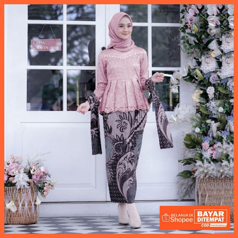 KEBAYA MODERN WISUDA TUNANGAN SERAGAM REMAJA KONDANGAN KEBAYA KEKINIAN